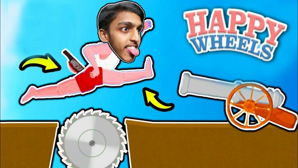 🤣 MOST Funny GAME…🤣 !! Happy Wheels | GAME THERAPIST